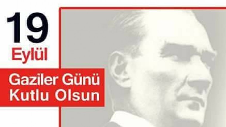 TÜMFED Başkanı Aykut'dan 19 Eylül Gaziler Günü mesajı.