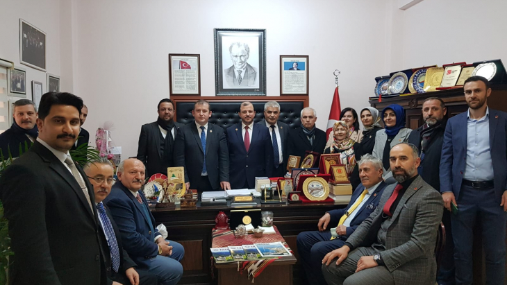 Yeniden Refah Partisi İstanbul İl Başkanı Sn.Hüseyin TERZİ ’den TÜMFED'e ziyaret