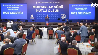 İBB düzenlemiş olduğu Muhtarlar Günü programında TÜMFED Başkanı Selami Aykut konuşması.
